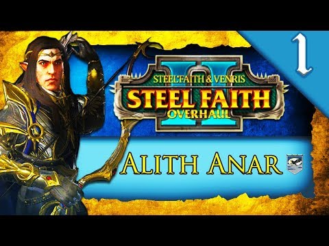 THE SHADOW KING! Total War Warhammer 2: Mortal Empires SFO: Nagarythe Campaign: Alith Anar #1