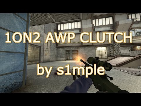 1ON2 AWP CLUTCH by s1mple [ESL One Cologne 2016 | csgo-demos]