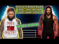 Jey Uso Vs Roman Reigns Year By Year Totals Matches 2020 2025 RomanReigns