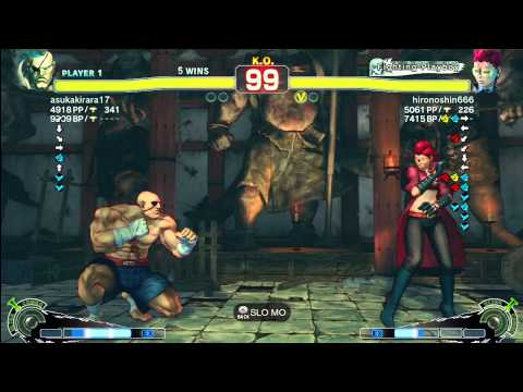 Asusakikrara (Sagat) vs Hironoshin (Viper) - AE 2012 Match *1080p HD*