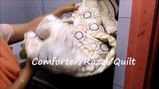 Comforter Wash Cycle in LG Front Loading Washing Machine (Part IV)