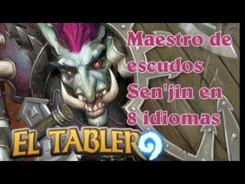 Maestro de escudos - 8 idiomas - Hearthstone