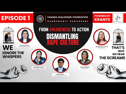 Episode 01: From Awareness to Action: Dismantling Rape Culture | Webinar