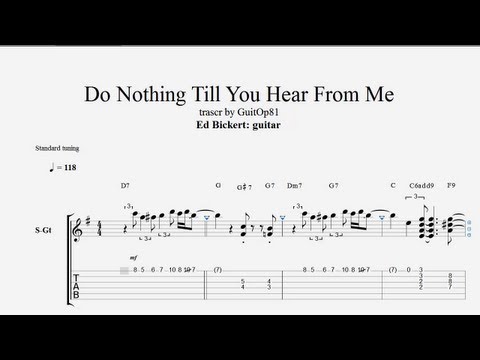 Do Nothin' Till You Hear From Me - Ed Townsend