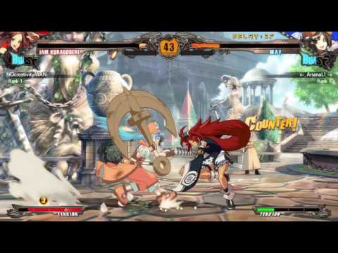 GGXrd Revelator sparring sets. Jam(NoCreativityMan) vs May(Arsenal )