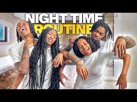 Not My Hands Challenge Night Time Routine *Bad Idea*