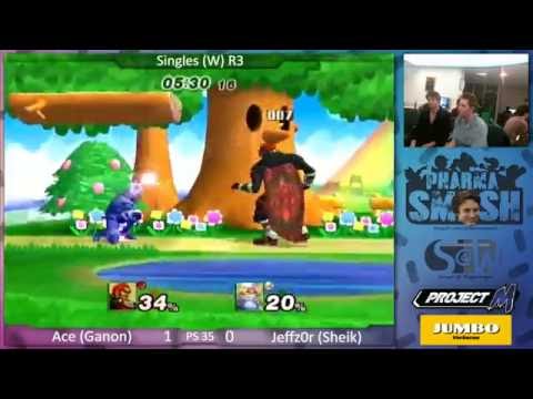PS35 - Ace (Ganondorf) vs Jeffz0r (Sheik) | Singles (W) R3