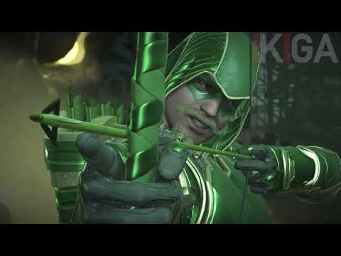DARKSEID VS GREEN ARROW SERIES ALL DIALOGUES QUOTE INJUSTICE 2 2020
