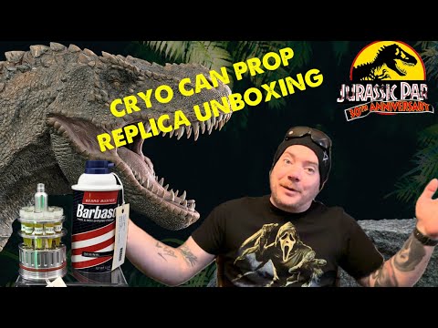 $400 Jurassic Park Cryo Can Prop Replica from Paragon FX Group UNBOXING!!