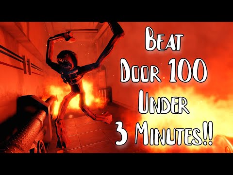 How To Beat Door 100 Hotel Update Full Tutorial (3 MINUTES) - Roblox Doors Hotel Update