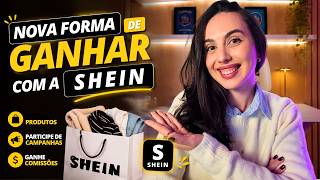 AFILIADO SHEIN: Nova Forma De Ganhar C/ SHEIN Creator! Como Fechar Parceria Com a SHEIN em 2026