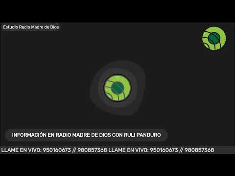 #Información en Buenos Días Madre de Dios. 08 de mayo