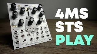 Video thumbnail for 4MS Stereo Triggered Sampler (STS) ~ Part 1: Playback by once upon a synth