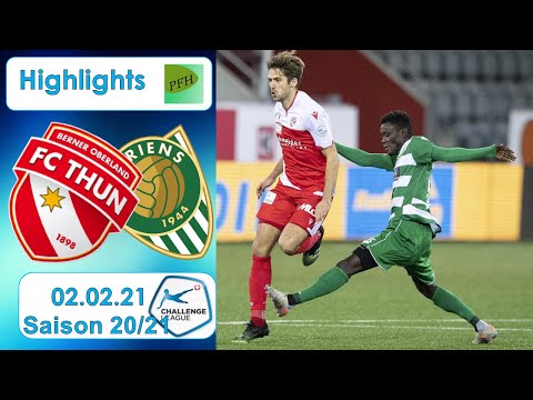Highlights: FC Thun vs SC Kriens (02.02.21)