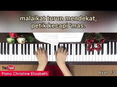 Di Malam Sunyi Nan Cerah - KPPK 105 (dengan lirik) - Hymn Natal