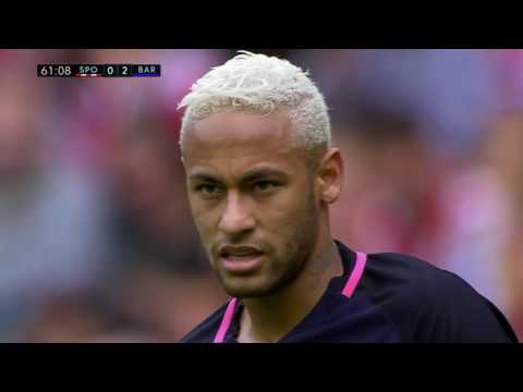 Neymar vs Sporting Gijon Away HD 1080i 24 09 2016