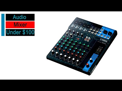 TOP 5 Best Audio Mixer Under $100 - We Tested the Best Budget Audio Mixers
