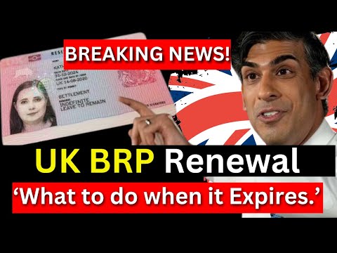 What to do When your UK Biometric Residence Permit (brp) expiring 2024 (UK BRP card expiring) BRPS