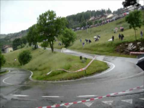 rally prealpi orobiche san fermo 2011 crash