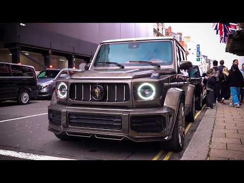 One-of-One $2.6 Million Mercedes-AMG G63 G-Falcon spotted in London!!!