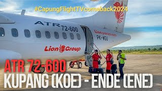 Download lagu Flight El Tari Kupang (KOE) to Hasan Aroeboesman Ende (ENE) - Cockpit View ATR 72-600 FULL ATC mp3