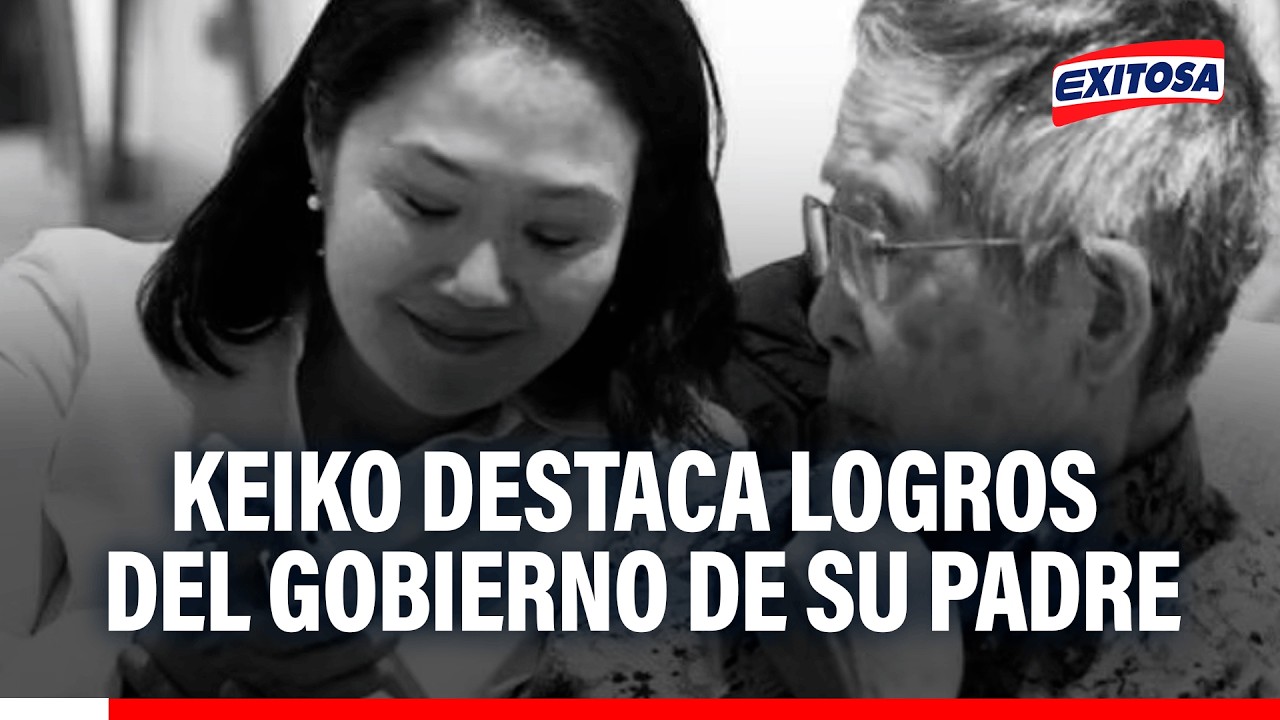 🔴🔵Keiko Fujimori admite que su padre también tuvo "errores"