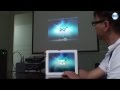 play ipad also shows on tv or projector pqi air bank.mp4