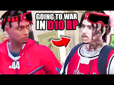 Being Asked TO GO TO WAR In District 10 RP! 