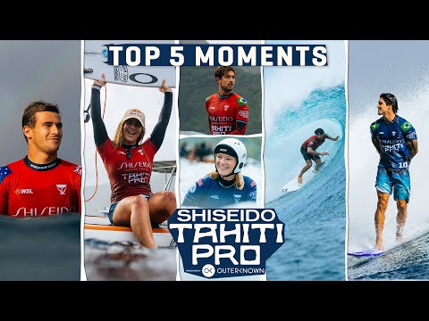 Top 5 Moments From The 2023 Shiseido Tahiti Pro Presented by Outerknown