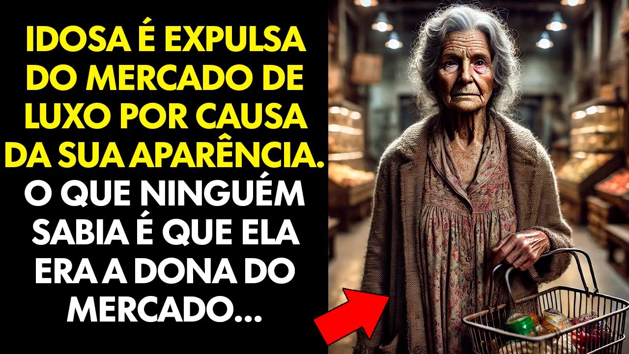 IDOSA É EXPULSA DO MERCADO POR CAUSA DA APARENCIA, O QUE NÃO SABIAM É QUE ELA ERA A DONA DO MERCADO