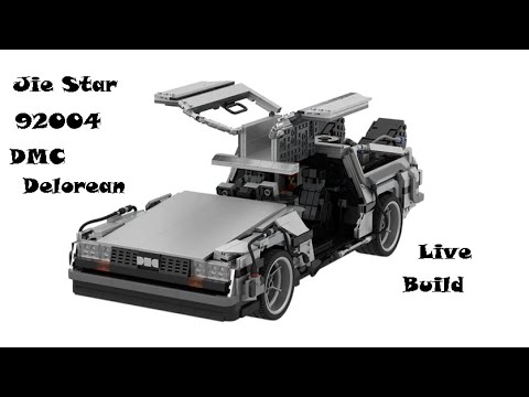 Jiestar 92004 DMC Delorean Live Build Part 3