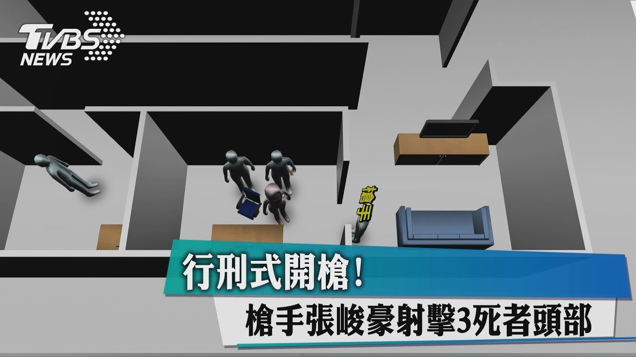行刑式開槍！　槍手張峻豪射擊3死者頭部