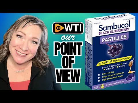 SAMBUCOL Pastilles Black Elderberry - WTI product video review