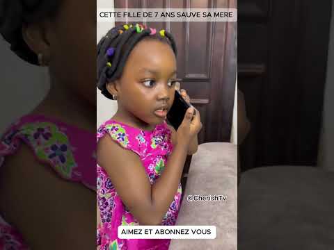 cette fille de 7 sauve sa mere #leçondevie