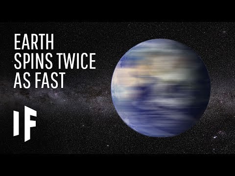 What If The Earth Spun Twice as Fast