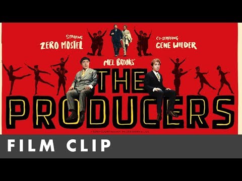 THE PRODUCERS - Film Clip - Starring Zero Mostel and Gene Wilder