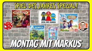 Montag mit Markus • Spiel des Jahres Spezial! • Live auf den Tisch!