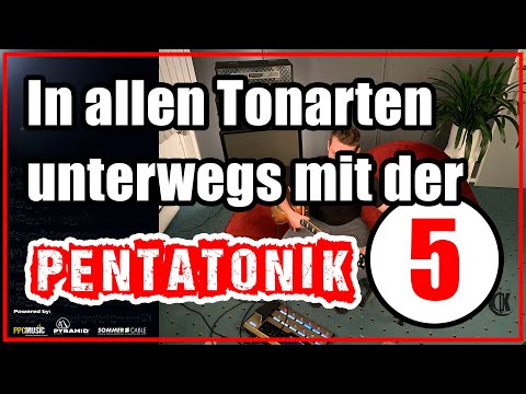 Pentatonik - Teil 5 -  In verschiednen Tonarten spielen #pentatonik