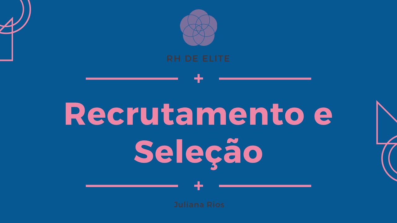 Aula Recrutamento e Seleção online