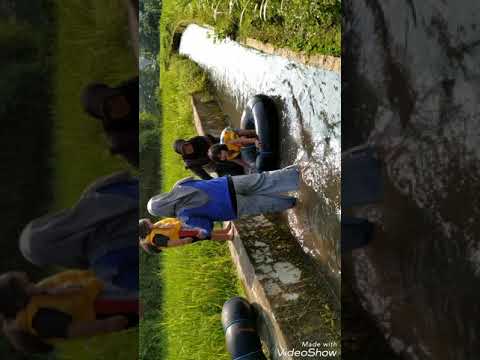Uji coba pemanfaatan saluran irigasi tubing anak di desa Wonorejo, Jepara