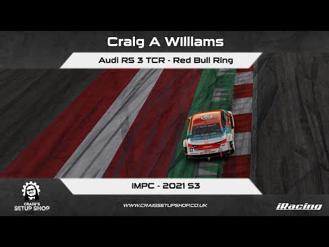 iRacing - 21S3 - Audi RS 3 TCR - IMPC - Red Bull Ring - CAW