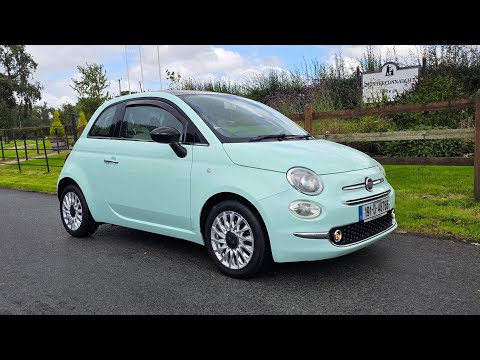2019 FIAT 500 LOUNGE 31kms Panoramic roof - Image 2