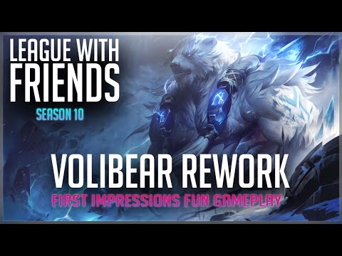 Volibear Rework Gameplay | How to Volibear Jungle Win all Objectives | League of Legends Season 10
