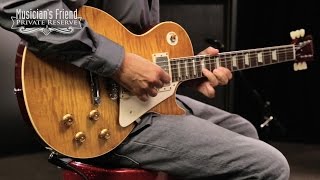 Video thumbnail for Gibson Custom Standard Historic 1959 Les Paul Reissue VOS Electric Guitar by Musician's Friend
