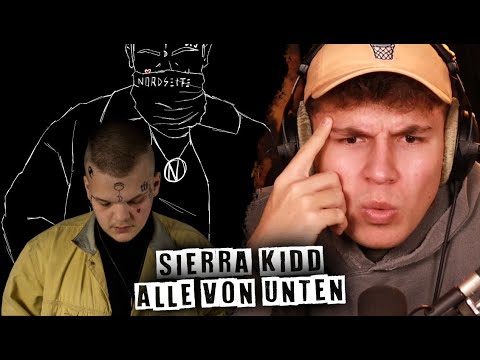 😱💯GÄNSEHAUT!!!...Reaktion : SIERRA KIDD - Alle von unten (Official Lyric Video) prod. by bigboidior