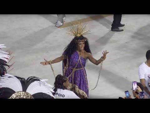 Mangueira 2020 - Rainha Evelyn Bastos / Bateria / Ala das Passistas [4K-HDR]