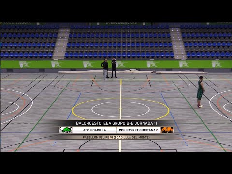 Baloncesto Liga EBA 2022-23 Jornada 11 ADC Boadilla vs CDE BASKET QUINTANAR