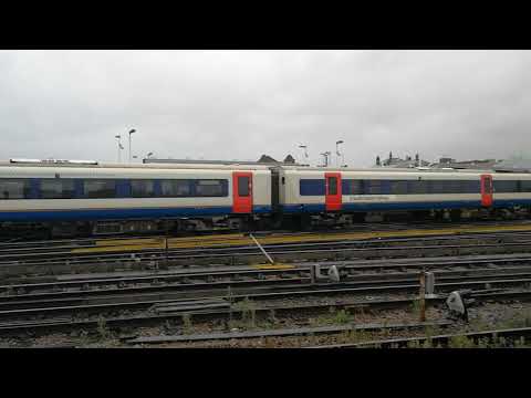 444 029 passing through Clapham junction