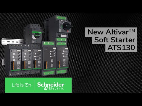 Altivar Soft Starter ATS130 for optimized motor management
