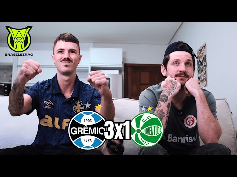 REACT GRENAL - Grêmio 3 x 1 Juventude - BRASILEIRO 2025